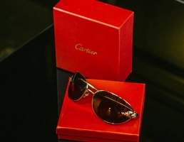 Cartier Panther Sunglasses Limited Edition Gold Plated