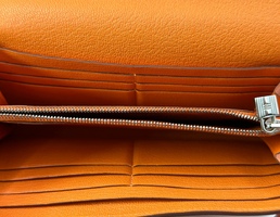 Кошелек Hermès Orange Epsom Kelly Classic Wallet