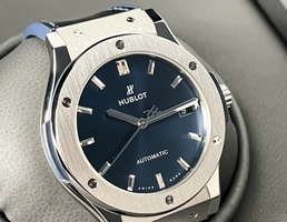 Classic Fusion Titanium Blue 45 mm