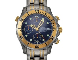 Seamaster 300m Chronograph Titanium/Gold