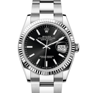 Datejust 36 Black Oyster