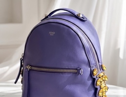 FENDI Crystal Flowerland Mini Backpack