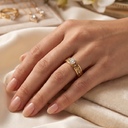 Кольцо Saint Bones с бриллиантом 0.35 ct