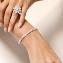 Теннисный браслет с бриллиантами 7.13 Ct