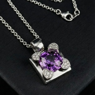 Подвеска Chopard White Gold Amethyst