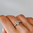 Кольцо с бриллиантом GIA 2.01 ct./M/SI1