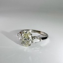 Кольцо с бриллиантом GIA 2.01 ct./M/SI1