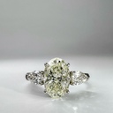 Кольцо с бриллиантом GIA 2.01 ct./M/SI1