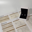 Пусеты с бриллиантами 2.00 ct