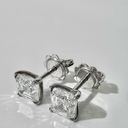 Пусеты с бриллиантами 2.00 ct