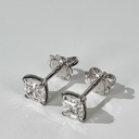 Пусеты с бриллиантами 2.00 ct