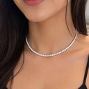 Бриллиантовое колье 26.40 ct