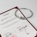 БРАСЛЕТ CARTIER JUSTE UN CLOU WHITE GOLD