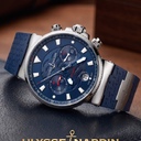 Marine Chronometer  Chronograph Blue Seal