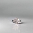 Кольцо с бриллиантами 1 ct