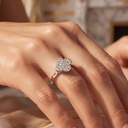 Кольцо с бриллиантами 1 ct