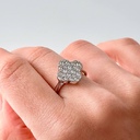 Кольцо с бриллиантами 1 ct