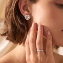 Серьги Chopard Happy Diamonds Icons из белого золота с бриллиантами