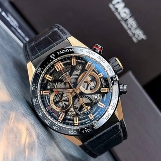 Carrera Calibre 02 Automatic Chronograph 100M 43 mm