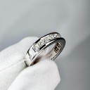 Кольцо из платины с бриллиантами 3.73 ct