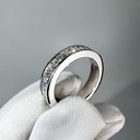 Кольцо из платины с бриллиантами 3.73 ct
