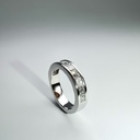 Кольцо из платины с бриллиантами 3.73 ct