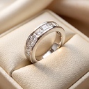 Кольцо из платины с бриллиантами 3.73 ct
