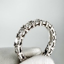 Кольцо из платины с бриллиантами 3,73 ct
