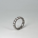 Кольцо из платины с бриллиантами 3,73 ct