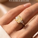 Кольцо с бриллиантом 3.02 ct. GIA