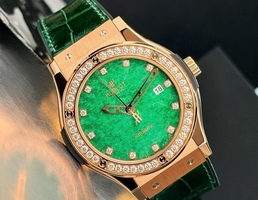 Classic Fusion Green King Gold Diamonds 38 mm