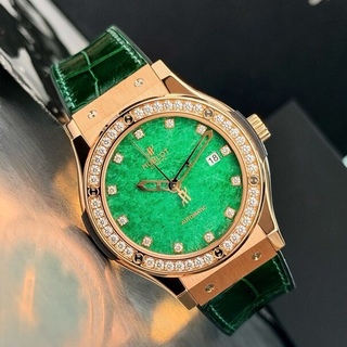 Classic Fusion Green King Gold Diamonds 38 mm