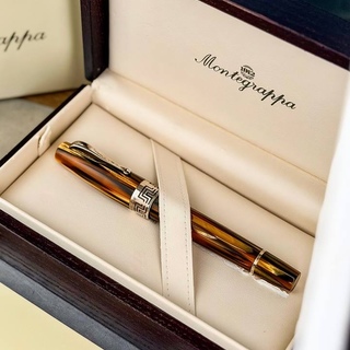 Ручка роллер MONTEGRAPPA EXTRA 1930 TURTLE BROWN