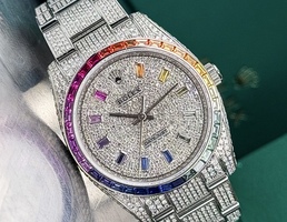 Datejust 34 mm Rainbow Full Pave
