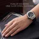 Big Bang One Click Steel Diamond 39 mm