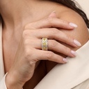 Кольцо из белого золота с натуральными бриллиантами 4,71 ct