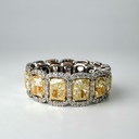 Кольцо из белого золота с натуральными бриллиантами 4,71 ct