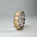 Кольцо из белого золота с натуральными бриллиантами 4,71 ct