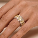Кольцо из белого золота с натуральными бриллиантами 4,71 ct