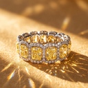 Кольцо из белого золота с натуральными бриллиантами 4,71 ct