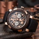 Sea Titanic Inside Steampunk Red Chrono