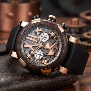 Sea Titanic Inside Steampunk Red Chrono