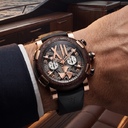 Sea Titanic Inside Steampunk Red Chrono