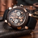 Sea Titanic Inside Steampunk Red Chrono