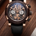 Sea Titanic Inside Steampunk Red Chrono
