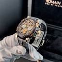 Sea Titanic Inside Steampunk Red Chrono