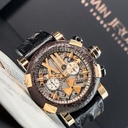 Sea Titanic Inside Steampunk Red Chrono