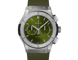 Classic Fusion Chronograph Titanium Green 42 mm
