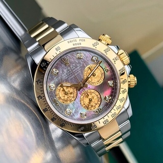Daytona Cosmograph Steel and Yellow Gold MoP