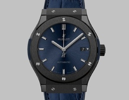 Classic Fusion Ceramic Blue 38 mm
